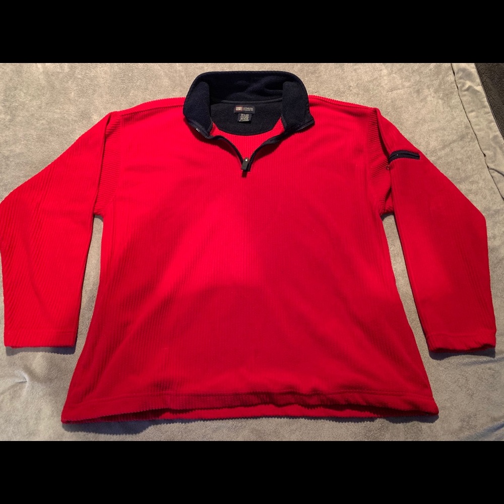 Big Red Faded Glory Quarter-zip